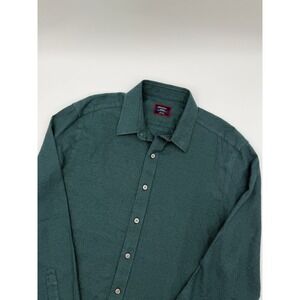 UNTUCKit Mens Green Button Down Collared Shirt
